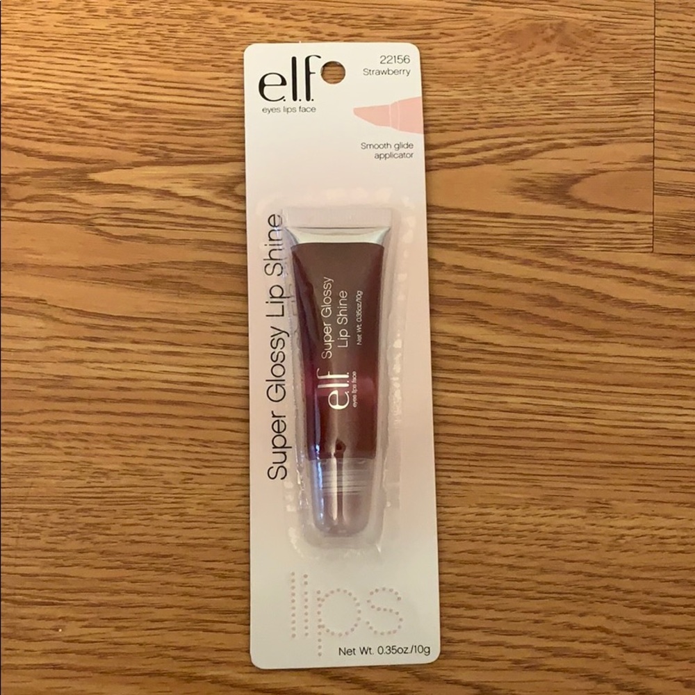 e.l.f super glossy lip shine 22156  (strawberry)